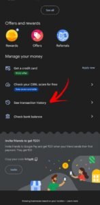 where is utr number in google pay 