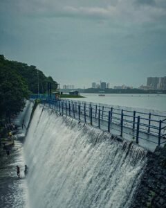 How to reach Powai lake 