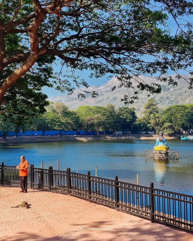 Upvan lake Thane Location