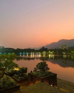 Upvan lake Thane Location 