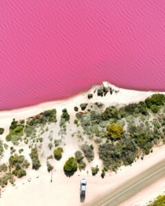 Hutt Lagoon Pink Lake