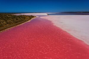 Hutt Lagoon Pink Lake