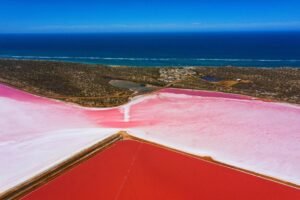 Hutt Lagoon Pink Lake