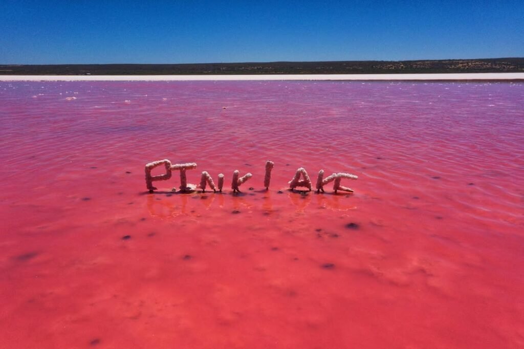 Hutt Lagoon Pink Lake