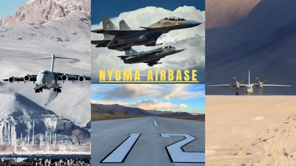 Nyoma Airbase Ladakh