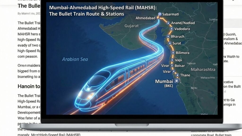 India Bullet Train Surat Vapi 2027