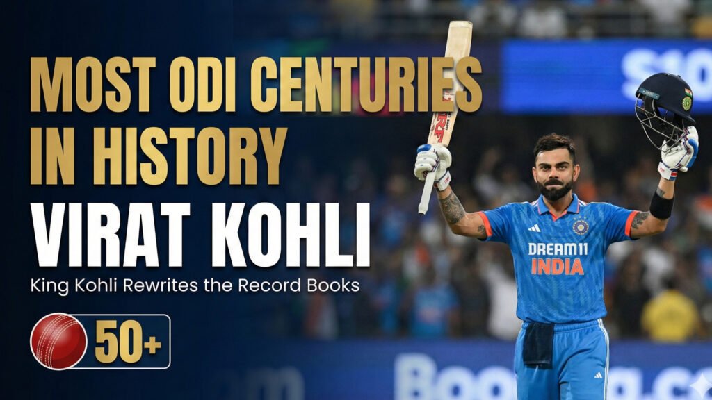 Virat Kohli Breaks Sachin Tendulkar Centuries Record