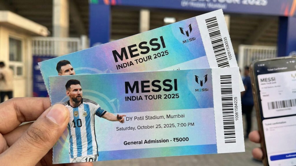 Lionel Messi GOAT India Tour Mumbai 2025