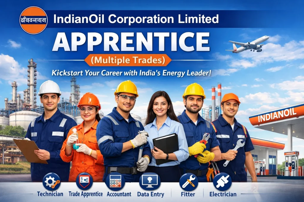 Indian Oil Corporation Limited | Apprentice (Multiple Trades) – Jobs Notification 2026