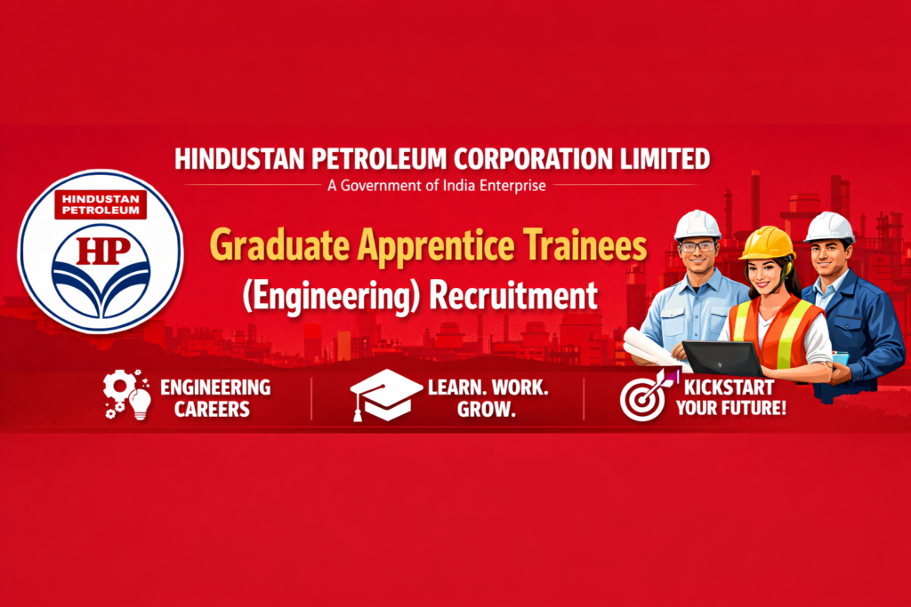 HPCL Recruitment 2026 Apply Online – Engineering Graduate Apprentice Vacancy