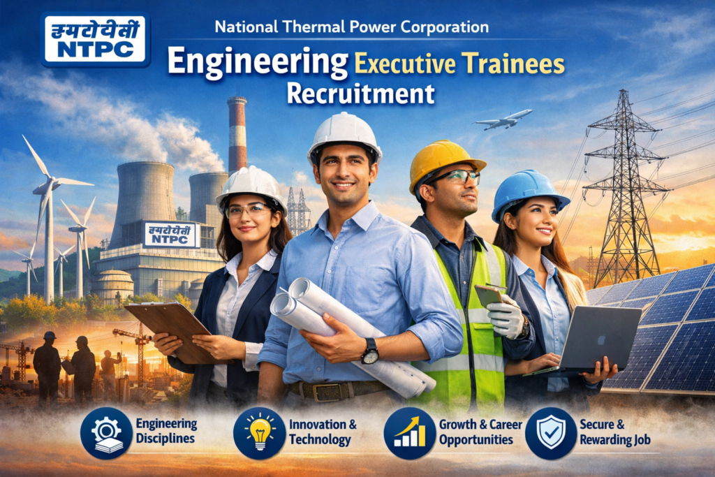 NTPC Engineering Executive Trainee (EET) Recruitment 2026 — Notification Summary