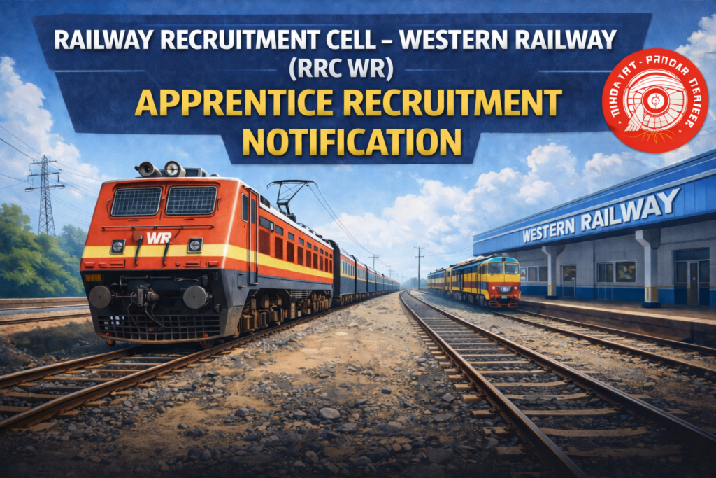 Western Railway Apprentice Recruitment 2026 – 10th Pass & ITI Govt Jobs | Online Application Form