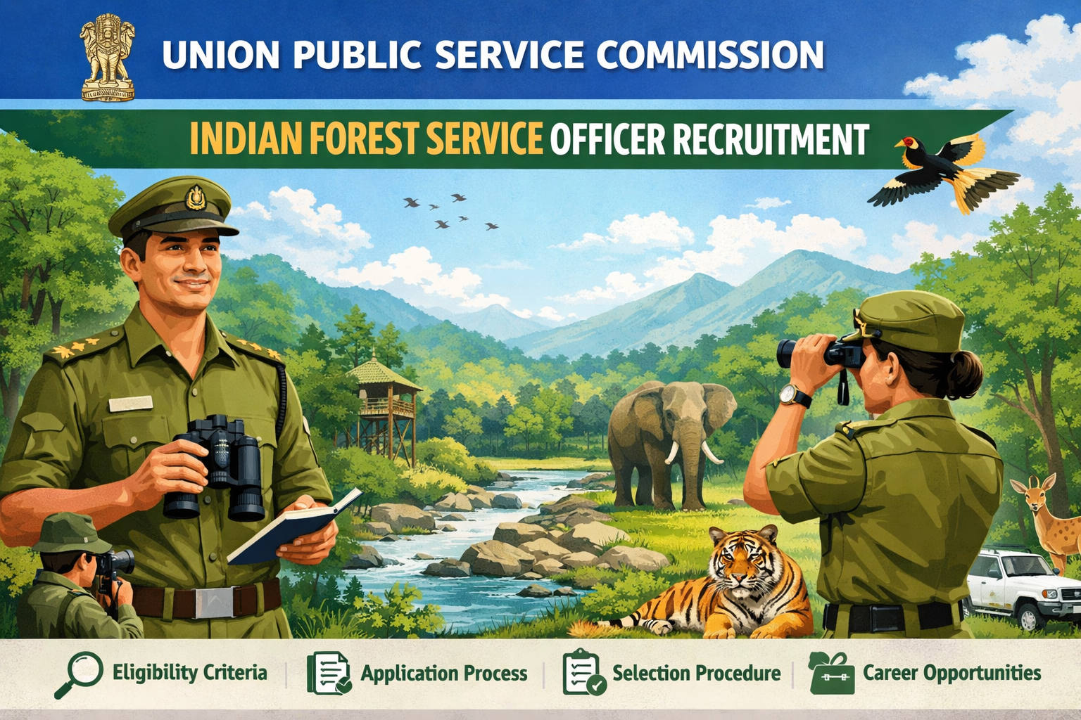 UPSC Announces Indian Forest Service Officer Recruitment 2026