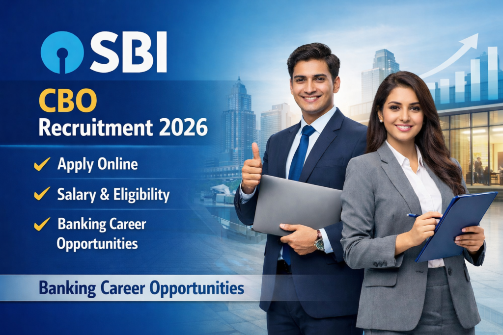SBI CBO Recruitment 2026 – 2273 Vacancy, Apply Online, Salary & Eligibility - Banking Career Opportunities 2026