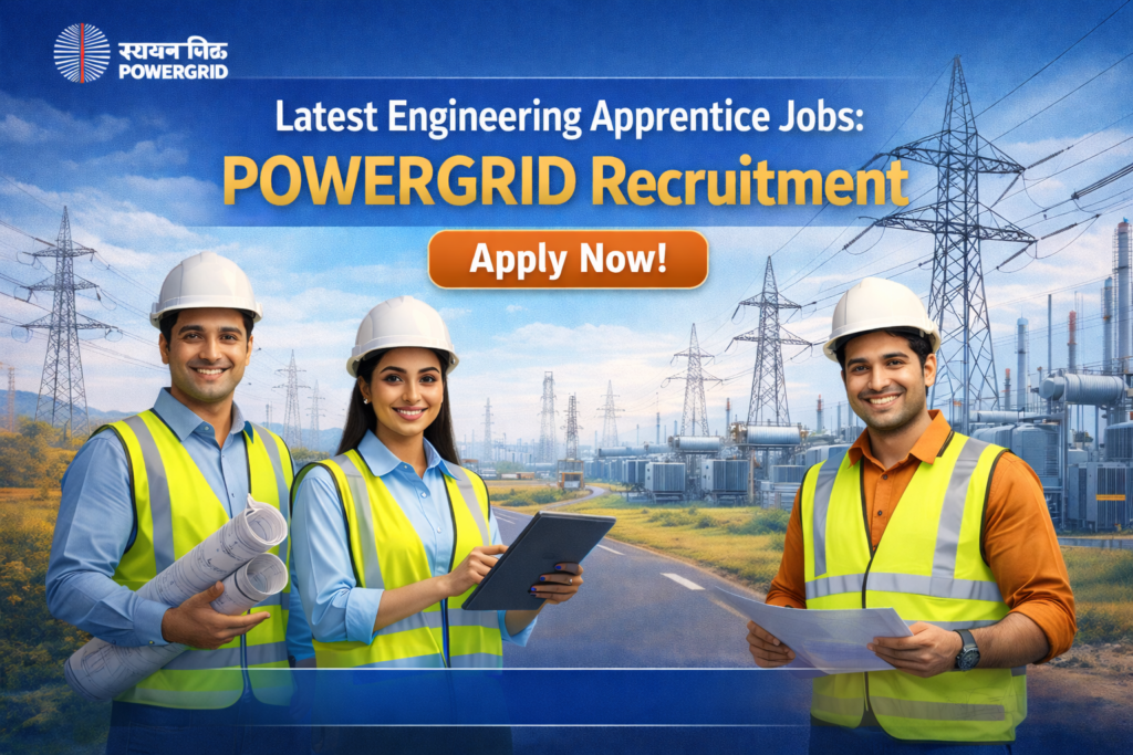 Latest Engineering Apprentice Jobs 2026: POWERGRID Recruitment