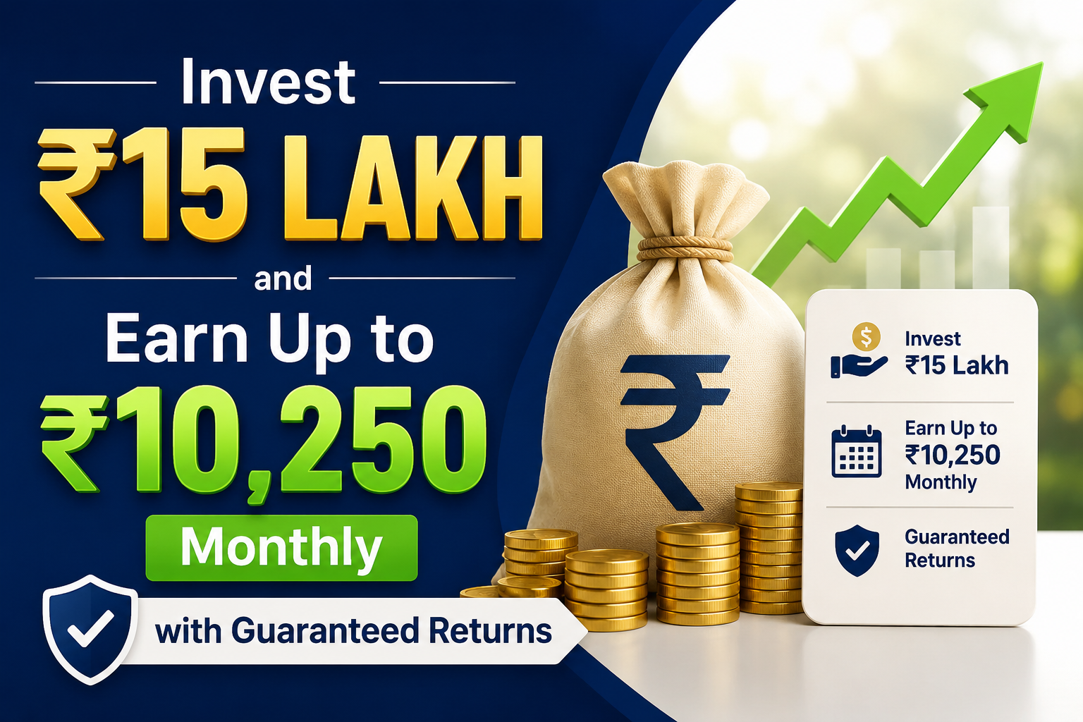Post Office Investment Plans 2026: Invest ₹15 Lakh and Earn Up to ₹10,250 Monthly with Guaranteed Returns