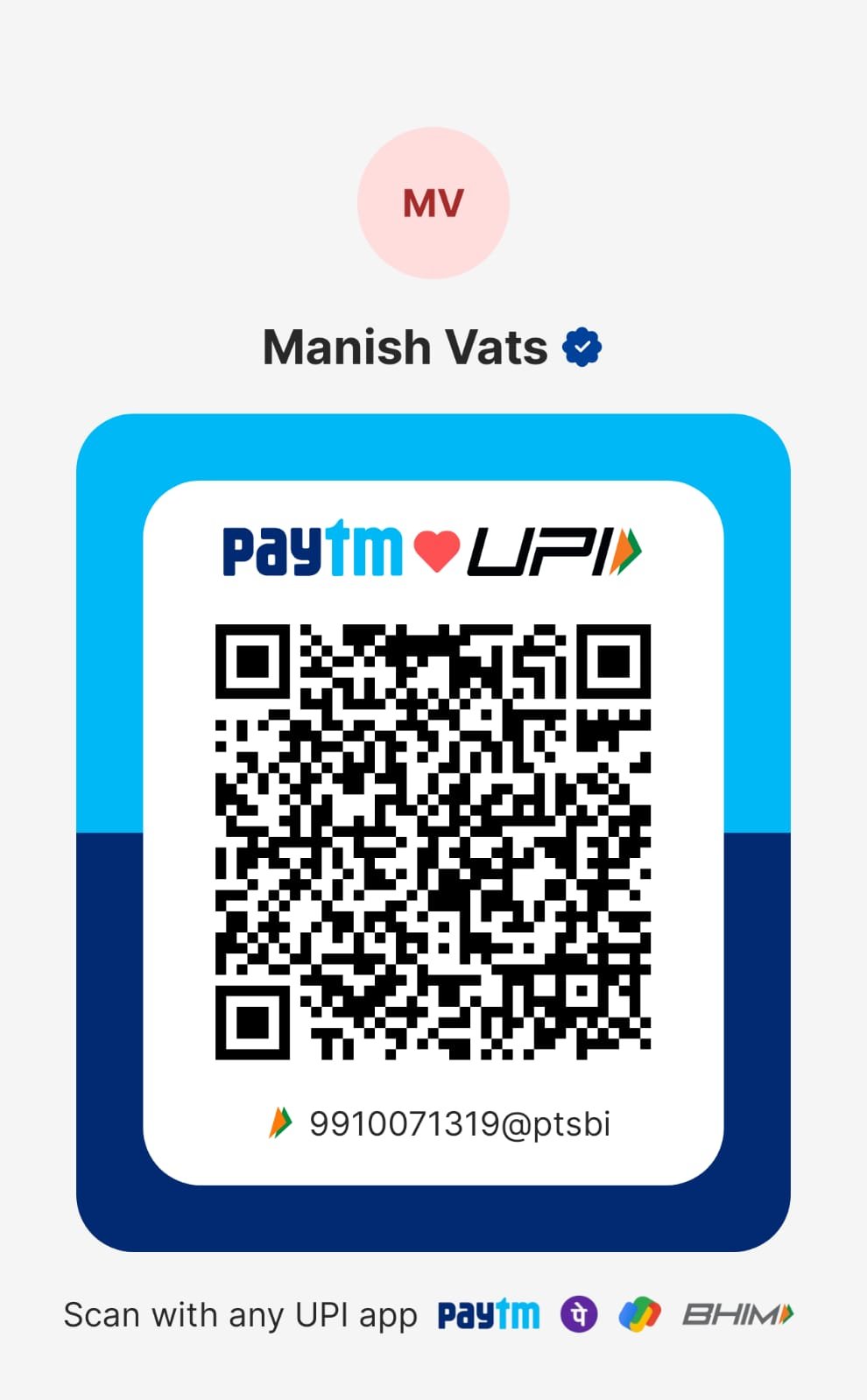 UPI QR Code